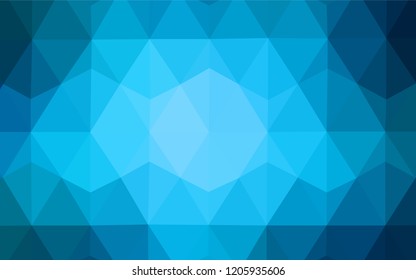 Light Green, Yellow vector abstract mosaic background. A completely new color illustration in a polygonal style. Textured pattern for your backgrounds.