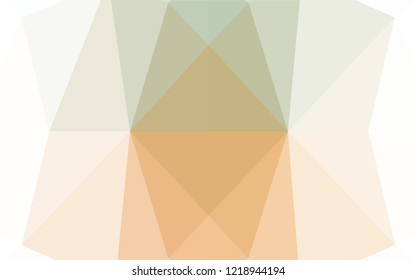 Light Green, Yellow vector abstract mosaic backdrop. Brand new colored illustration in blurry style with gradient. Brand new style for your business design.