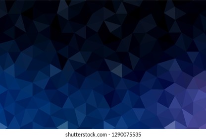 Light Green, Yellow vector abstract polygonal background. Shining polygonal illustration, which consist of triangles. Best triangular design for your business.