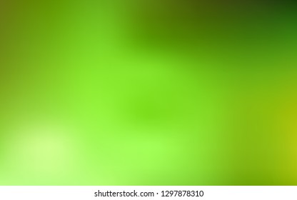 Light Green, Yellow vector abstract blurred background. Colorful illustration in abstract style with gradient. New style for your business design.