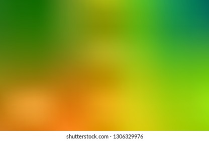 Light Green, Yellow vector abstract bright texture. Abstract colorful illustration with gradient. Completely new design for your business.