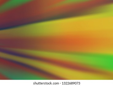 Light Green, Yellow vector abstract blurred pattern. Glitter abstract illustration with an elegant design. Brand new design for your business.