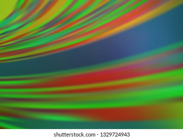 Light Green, Yellow vector abstract blurred background. Colorful illustration in abstract style with gradient. The elegant pattern for brand book.