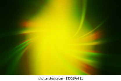 Light Green, Yellow vector abstract bright pattern. New colored illustration in blur style with gradient. The best blurred design for your business.