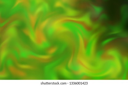 Light Green, Yellow vector abstract layout. Shining colored illustration in smart style. New style for your business design.