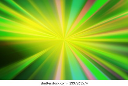 Light Green, Yellow vector abstract bright texture. Colorful abstract illustration with gradient. New design for your business.