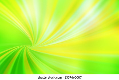 Light Green, Yellow vector abstract blurred background. New colored illustration in blur style with gradient. New style design for your brand book.