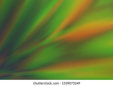 Light Green, Yellow vector abstract background. Glitter abstract illustration with an elegant design. The blurred design can be used for your web site.