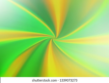 Light Green, Yellow vector abstract template. Modern geometrical abstract illustration with gradient. A new texture for your design.