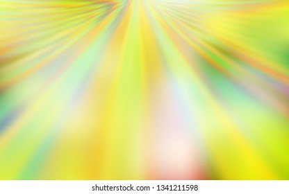 Light Green, Yellow vector abstract layout. Shining colored illustration in smart style. New design for your business.