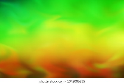 Light Green, Yellow vector abstract bright texture. Modern abstract illustration with gradient. Completely new design for your business.