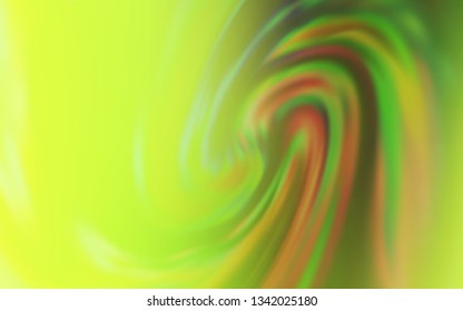 Light Green, Yellow vector abstract blurred background. Shining colored illustration in smart style. Completely new design for your business.