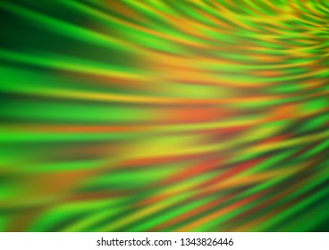 Light Green, Yellow vector abstract blurred background. Colorful illustration in blurry style with gradient. A completely new design for your business.