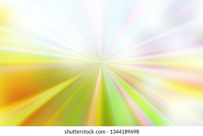 Light Green, Yellow vector abstract blurred background. Modern abstract illustration with gradient. New style design for your brand book.