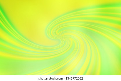 Light Green, Yellow vector abstract bright pattern. Modern abstract illustration with gradient. New design for your business.