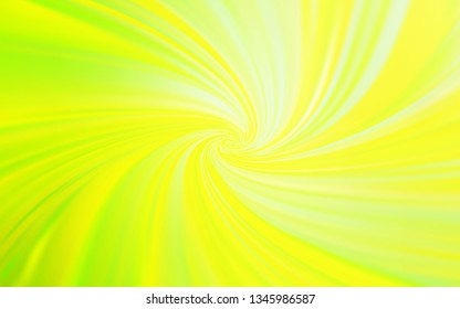 Light Green, Yellow vector abstract bright texture. Glitter abstract illustration with gradient design. New way of your design.