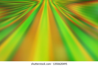 Light Green, Yellow vector abstract bright pattern. Shining colored illustration in smart style. Smart design for your work.