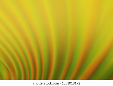 Light Green, Yellow vector abstract blurred template. Colorful illustration in abstract style with gradient. Brand new design for your business.
