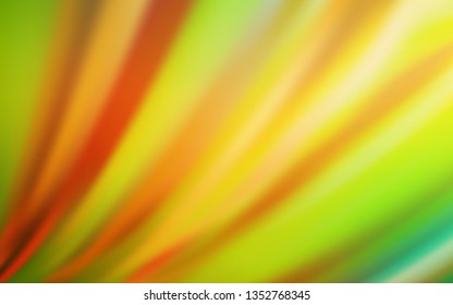 Light Green, Yellow vector abstract layout. Shining colored illustration in smart style. New style design for your brand book.