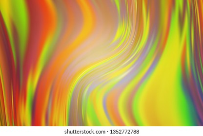 Light Green, Yellow vector abstract blurred background. A completely new colored illustration in blur style. Completely new design for your business.