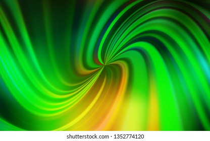 Light Green, Yellow vector abstract blurred background. Colorful illustration in abstract style with gradient. New design for your business.