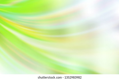Light Green, Yellow vector abstract bright pattern. Modern abstract illustration with gradient. Background for designs.