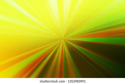 Light Green, Yellow vector abstract blurred background. An elegant bright illustration with gradient. New style design for your brand book.