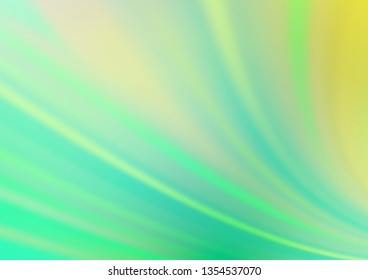 Light Green, Yellow vector abstract bright background. Shining colorful illustration in a Brand new style. The best blurred design for your business.