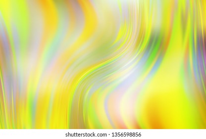 Light Green, Yellow vector abstract blurred background. A completely new colored illustration in blur style. Completely new design for your business.