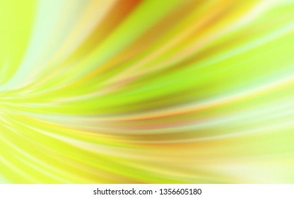 Light Green, Yellow vector abstract layout. A completely new colored illustration in blur style. New way of your design.