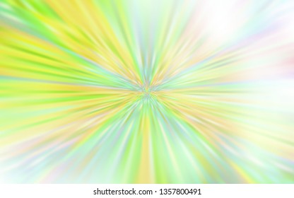 Light Green, Yellow vector abstract bright template. Shining colored illustration in smart style. New design for your business.
