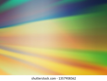 Light Green, Yellow vector abstract template. Glitter abstract illustration with an elegant design. The template for backgrounds of cell phones.