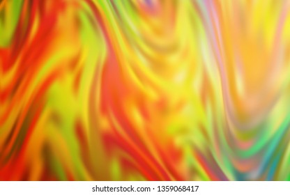 Light Green, Yellow vector abstract layout. Glitter abstract illustration with gradient design. Background for designs.