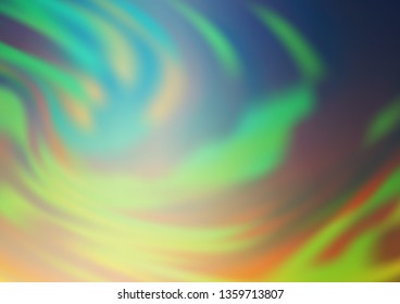 Light Green, Yellow vector abstract template. Shining colorful illustration in a Brand new style. A completely new design for your business.