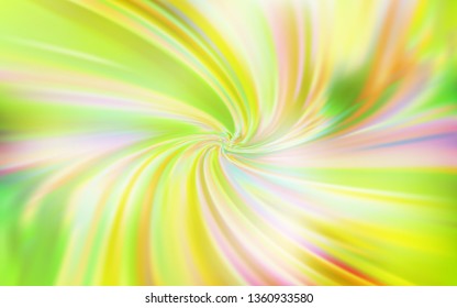Light Green, Yellow vector abstract bright pattern. Shining colored illustration in smart style. New design for your business.