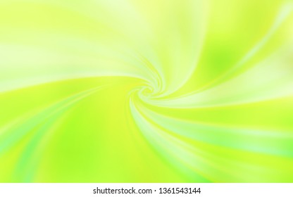 Light Green, Yellow vector abstract blurred background. A completely new colored illustration in blur style. Smart design for your work.