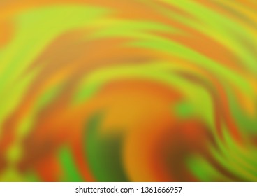 Light Green, Yellow vector abstract bright template. Creative illustration in halftone style with gradient. A completely new design for your business.