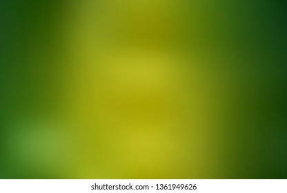 Light Green, Yellow vector abstract bright texture. Glitter abstract illustration with gradient design. New design for your business.