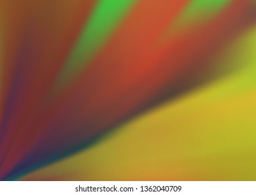 Light Green, Yellow vector abstract template. A vague abstract illustration with gradient. The template for backgrounds of cell phones.
