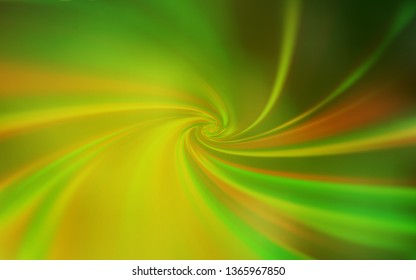 Light Green, Yellow vector abstract blurred background. Shining colored illustration in smart style. Background for designs.