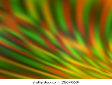 Light Green, Yellow vector abstract background. A vague abstract illustration with gradient. Brand new design for your business.
