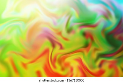 Light Green, Yellow vector abstract layout. Glitter abstract illustration with gradient design. The best blurred design for your business.