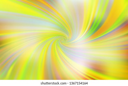 Light Green, Yellow vector abstract blurred background. Creative illustration in halftone style with gradient. Background for designs.