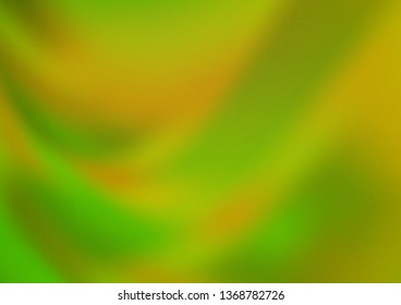 Light Green, Yellow vector abstract template. Shining colorful illustration in a Brand new style. The template for backgrounds of cell phones.