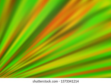 Light Green, Yellow vector abstract bright template. Colorful illustration in abstract style with gradient. The background for your creative designs.