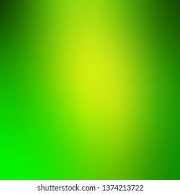 Light Green, Yellow vector abstract backdrop. Colorful abstract illustration with gradient. Background for cell phones.