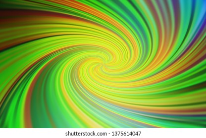 Light Green, Yellow vector abstract blurred background. Shining colored illustration in smart style. New style design for your brand book.