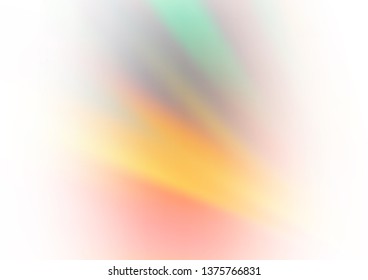 Light Green, Yellow vector abstract bokeh pattern. Creative illustration in halftone style with gradient. The template can be used for your brand book.
