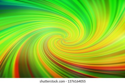 Light Green, Yellow vector abstract bright pattern. A completely new colored illustration in blur style. Background for a cell phone.