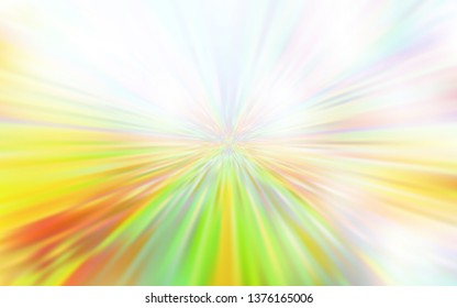 Light Green, Yellow vector abstract blurred background. Shining colored illustration in smart style. Completely new design for your business.